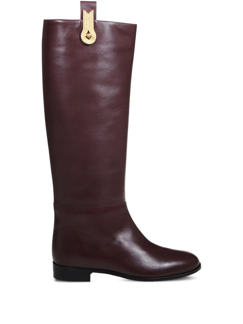 amato daniele leather knee-high boots | Red | Image 1
