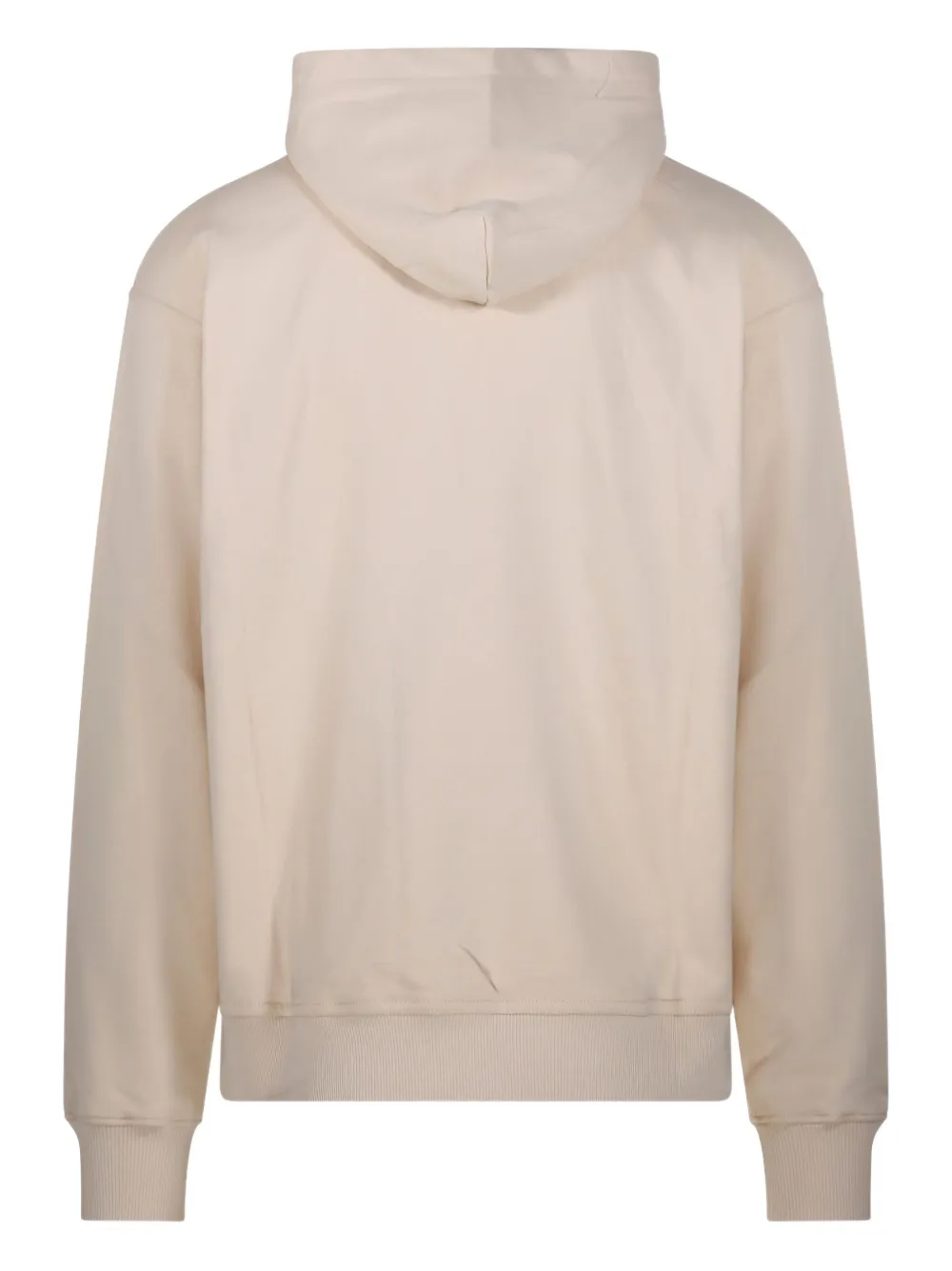 A Paper Kid Hoodie met geborduurd logo Beige