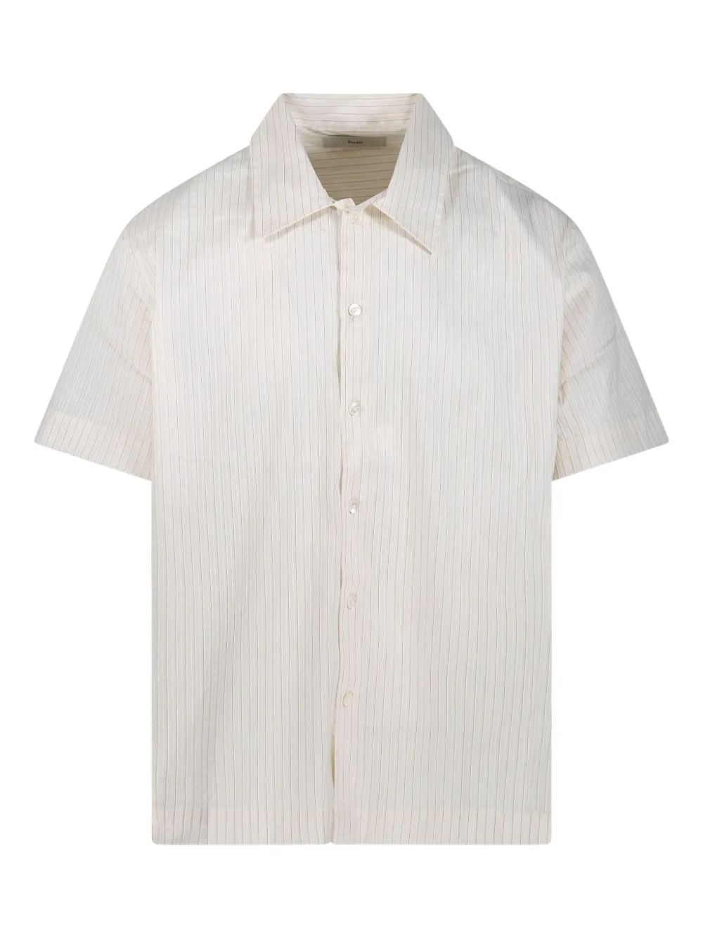 DUNST pinstriped shirt | Neutrals | Image 1