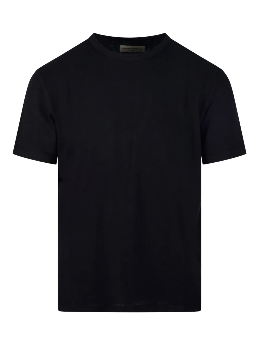 Officine Generale T-shirt met ronde hals Zwart