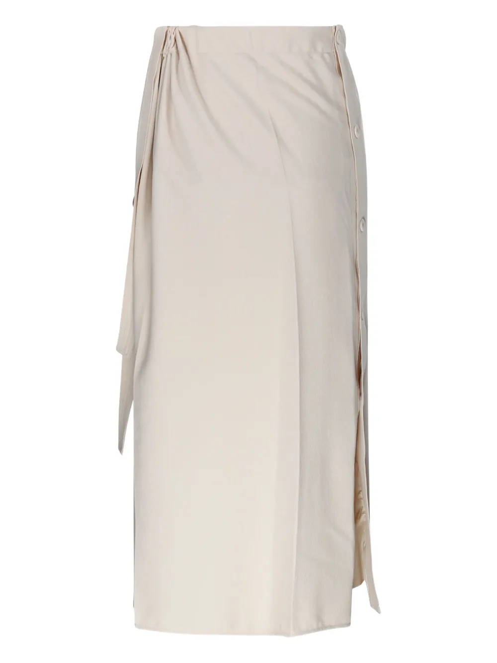 SANDBEIGE elasticated-waist tie-detail skirt | Full Skirts | Image 2