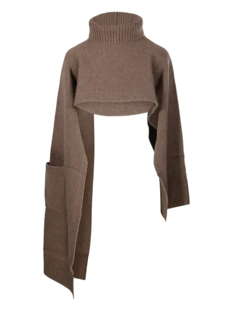 SANDBEIGE turtleneck sweater