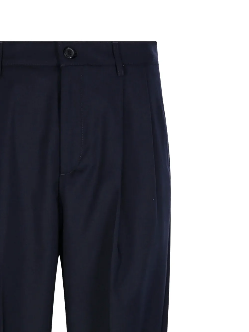 Department 5 Broek met geplooid detail Zwart