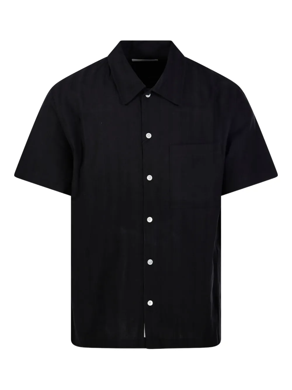 DUNST cotton shirt | Black | Image 1