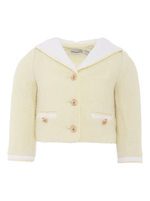 Self-Portrait Kids bouclé jacket
