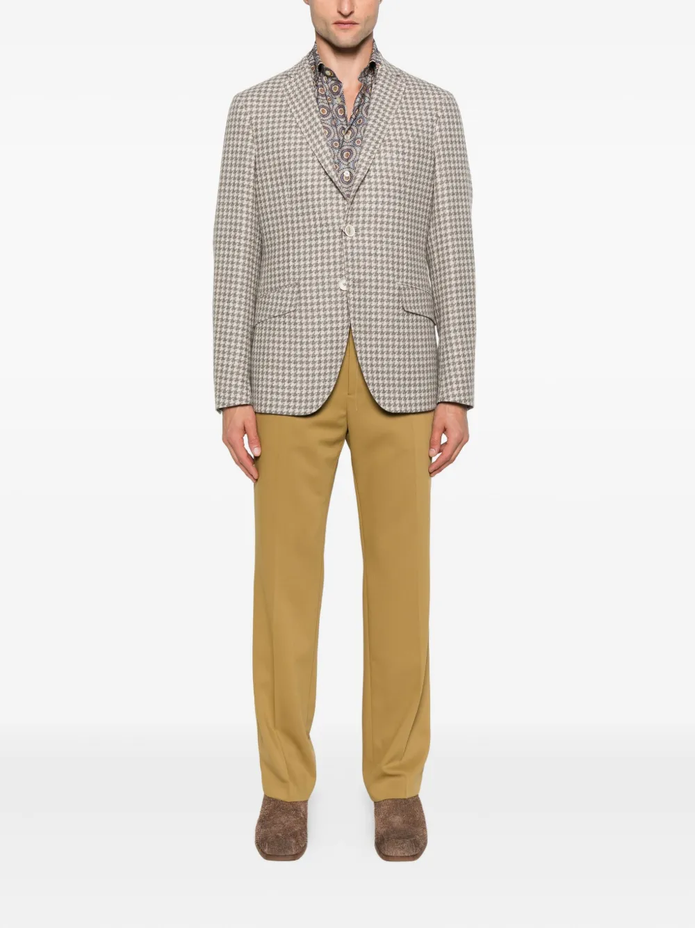 ETRO Overhemd met patroon Blauw