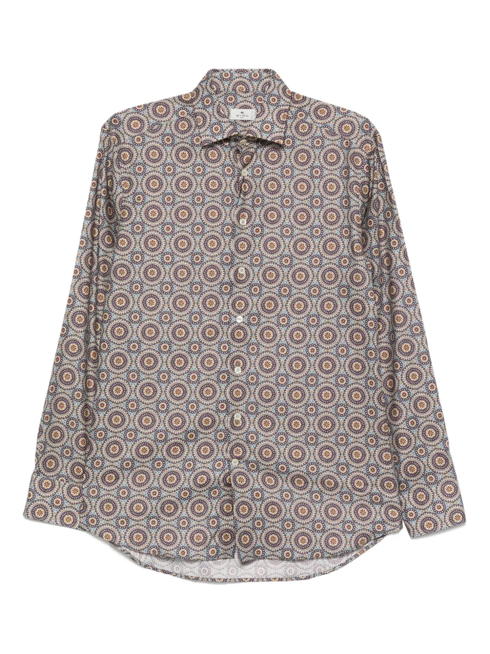 ETRO Overhemd met patroon Blauw