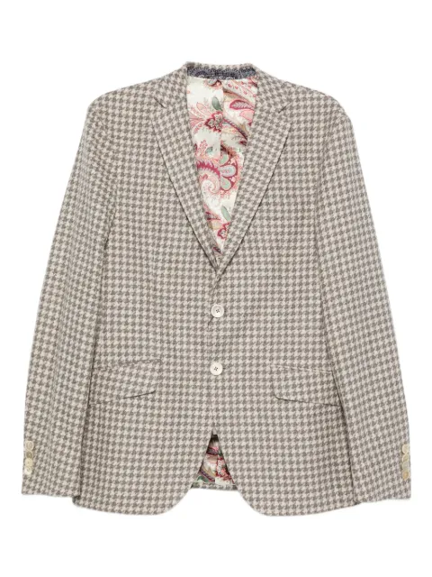 ETRO Giacca con motivo pied-de-poule