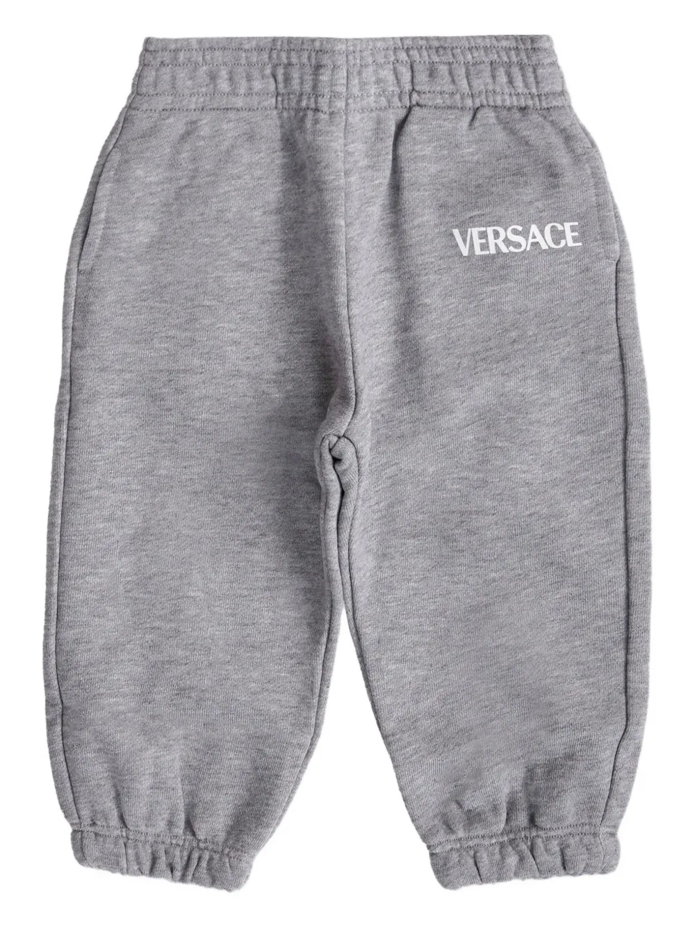 Versace Kids logo-print track pants | Grey | Image 1