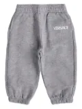 Versace Kids logo-print track pants - Grey