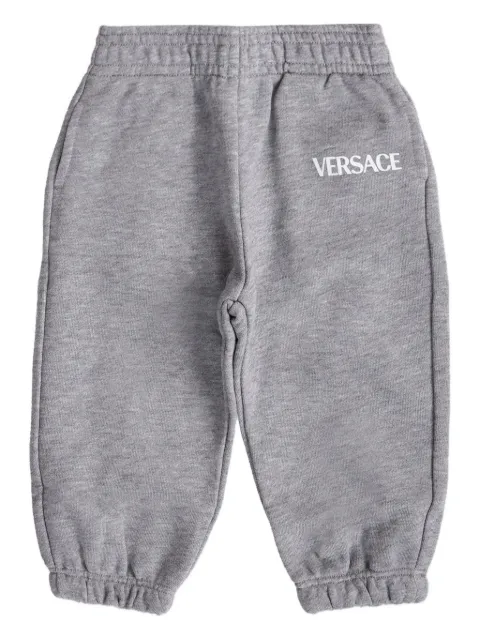 Versace Kids logo-print track pants 