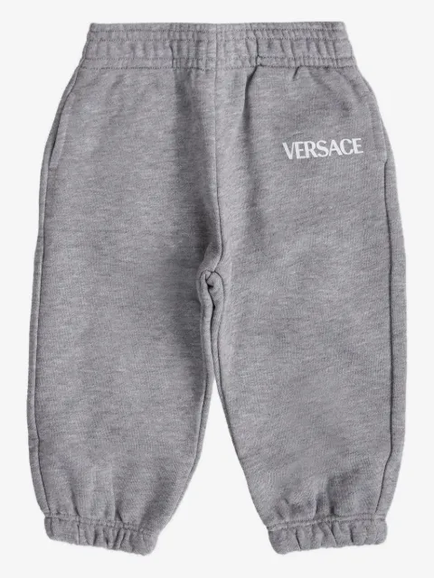 Versace Kids logo-print track pants 