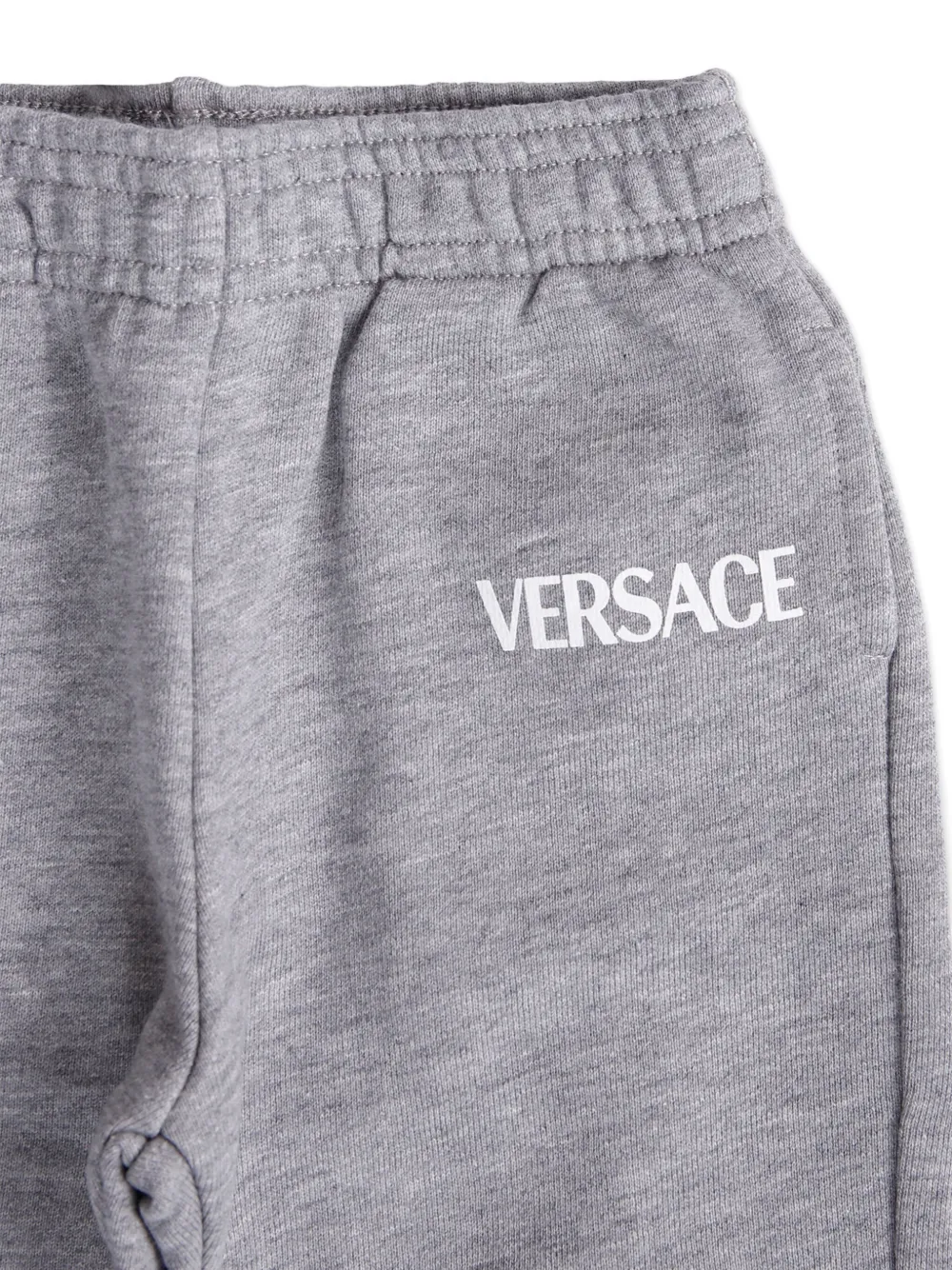 Versace Kids Trainingsbroek met logoprint Grijs
