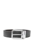 ETRO paisley-pattern leather belt - Black