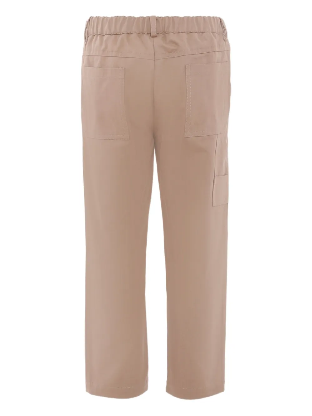 Versace Kids patch-pocket trousers Beige
