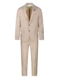 Lardini three-button safety-pin suit - Neutrals