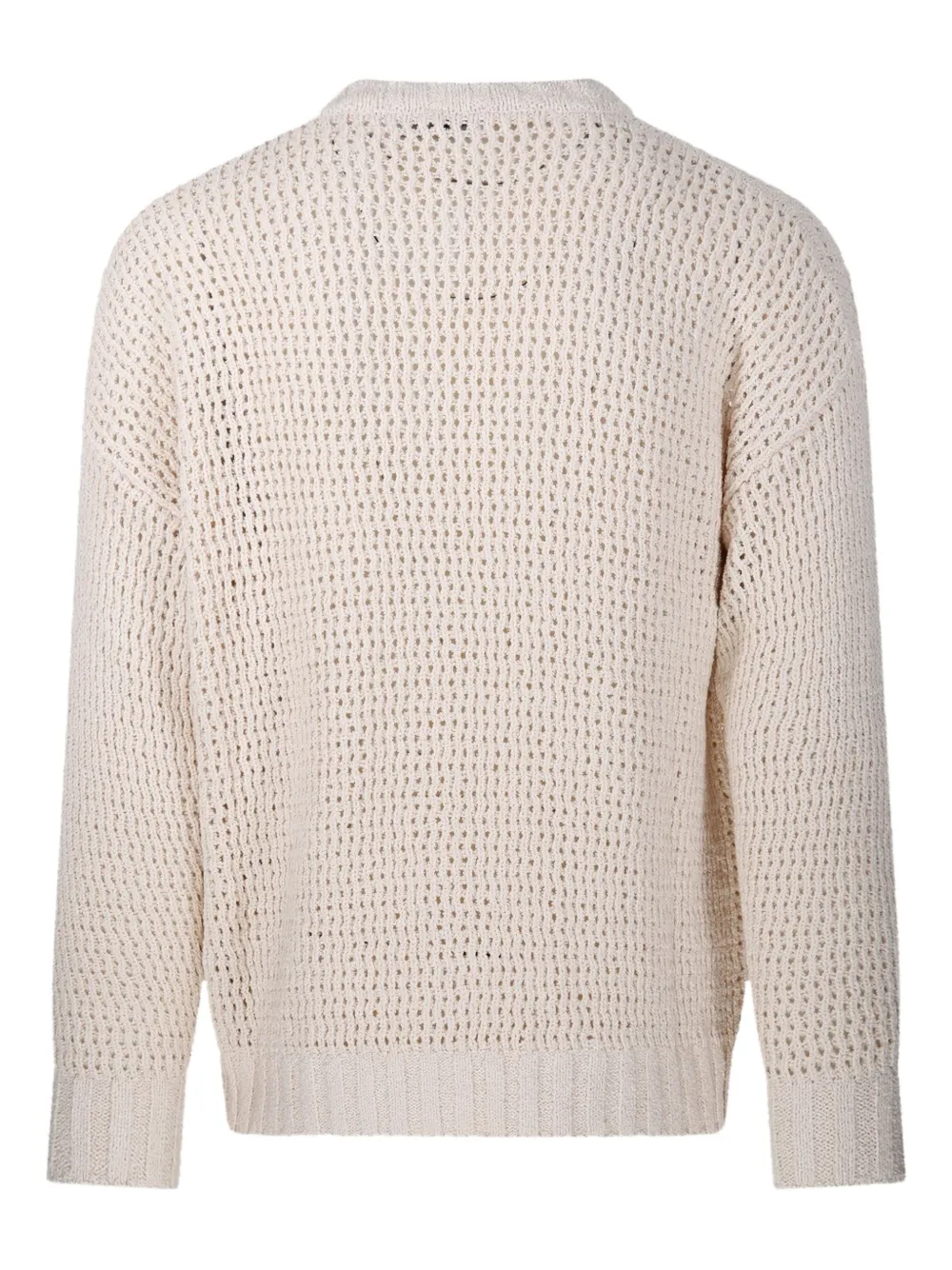 Lardini Opengebreid vest Beige