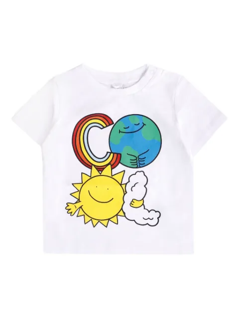 Stella McCartney Kids تيشيرت بطبعة جرافيك