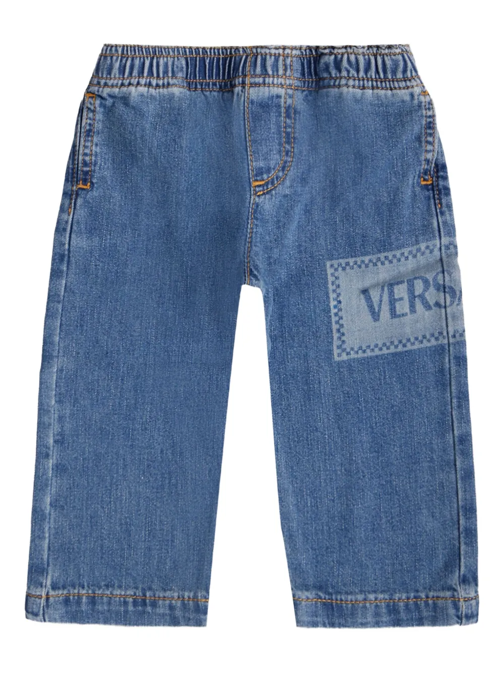 Versace Kids 90s jeans Blauw