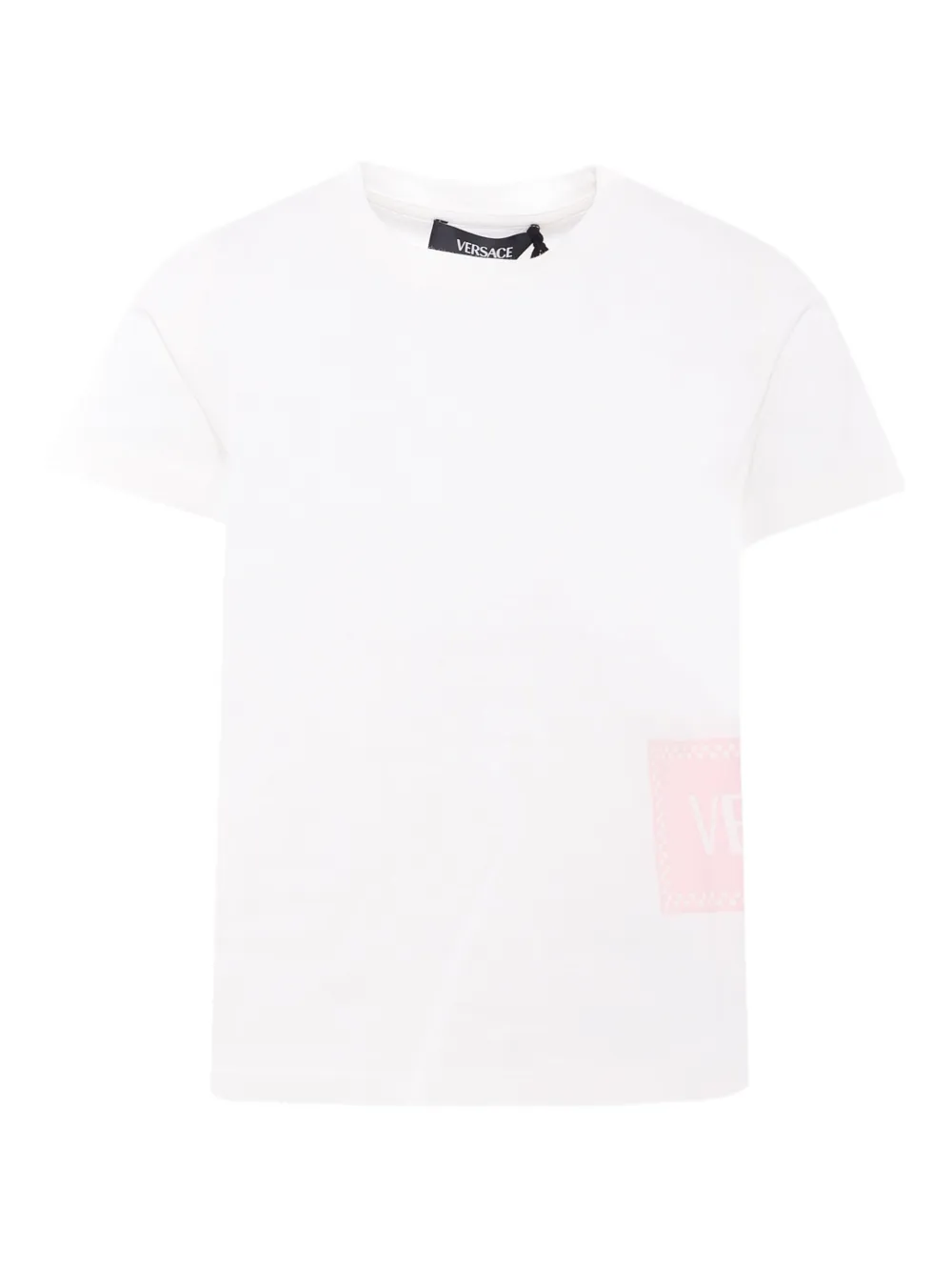 Versace Kids logo-print short-sleeve T-shirt | White | Image 1