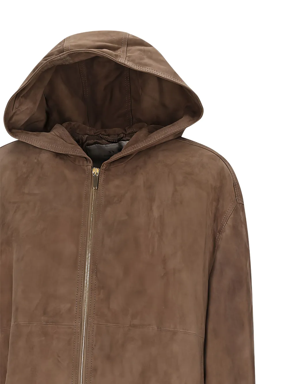 'S Max Mara Zeno jack met capuchon Bruin