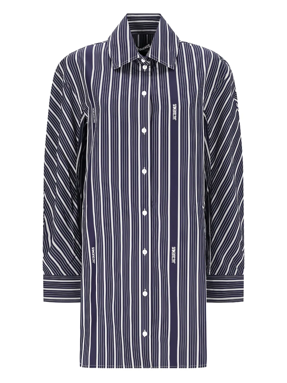 Jacquemus Ovalo striped shirt | Blue | Image 1
