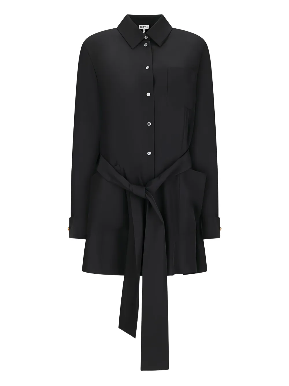LOEWE Zijden blouse Zwart