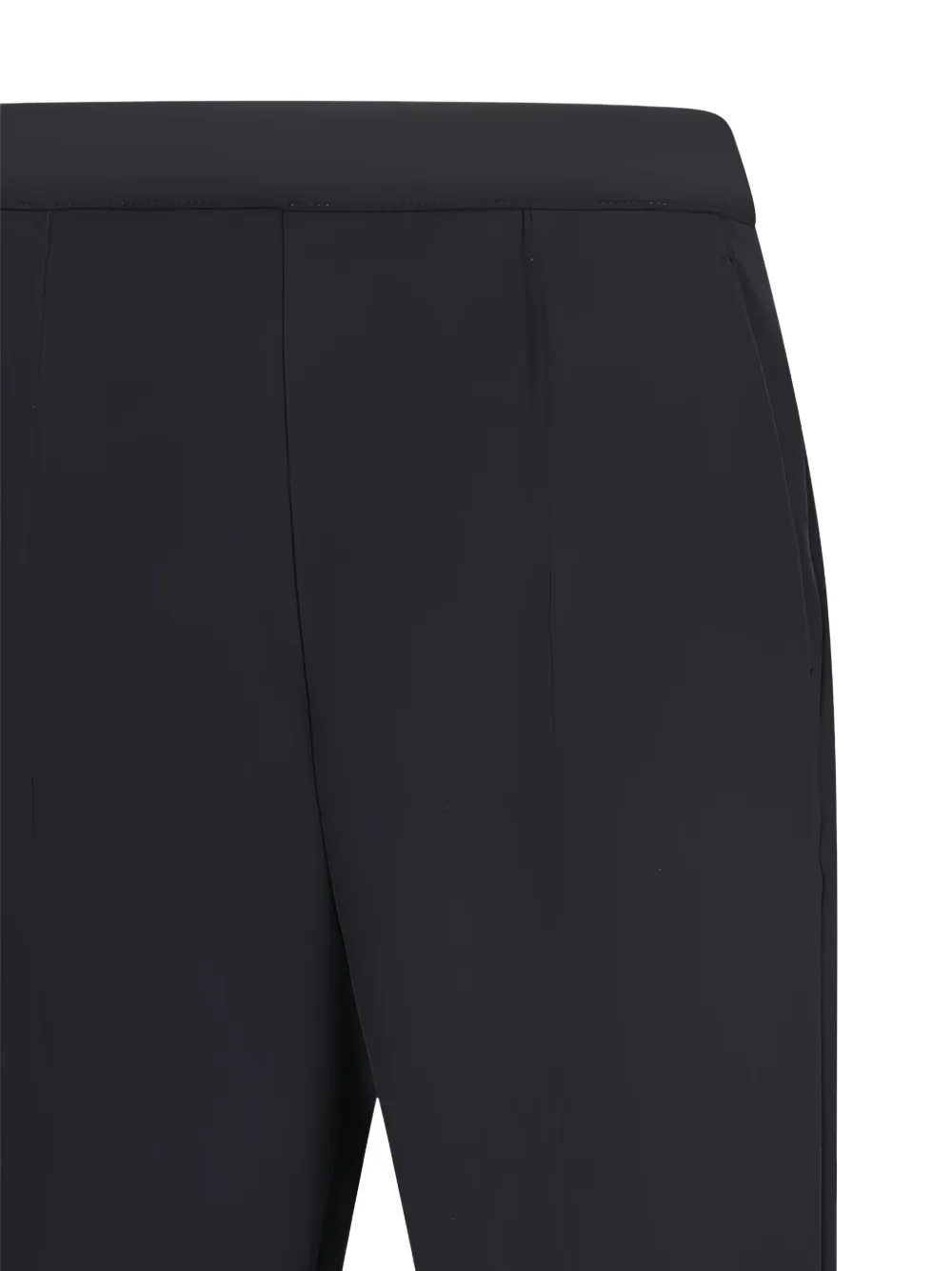 Max Mara Broek met geplooide voorkant Zwart
