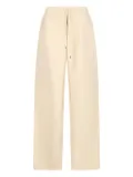 Sportmax drawstring wide-leg trousers - Neutrals