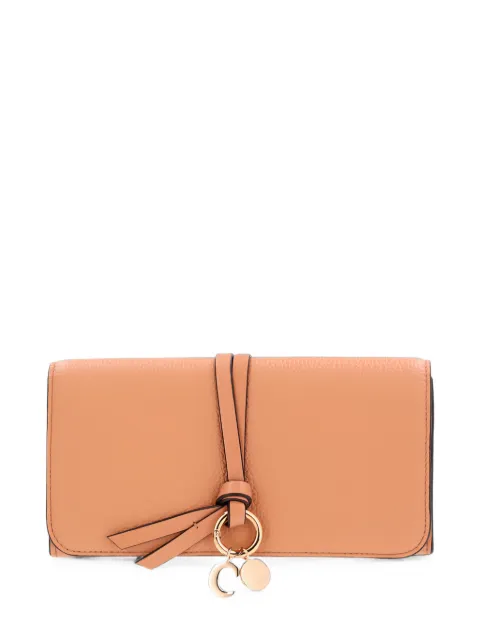 Chloé Alphabet grained leather wallet