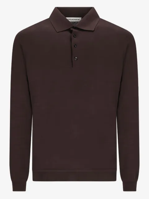 GOES BOTANICAL buttoned long-sleeve polo shirt