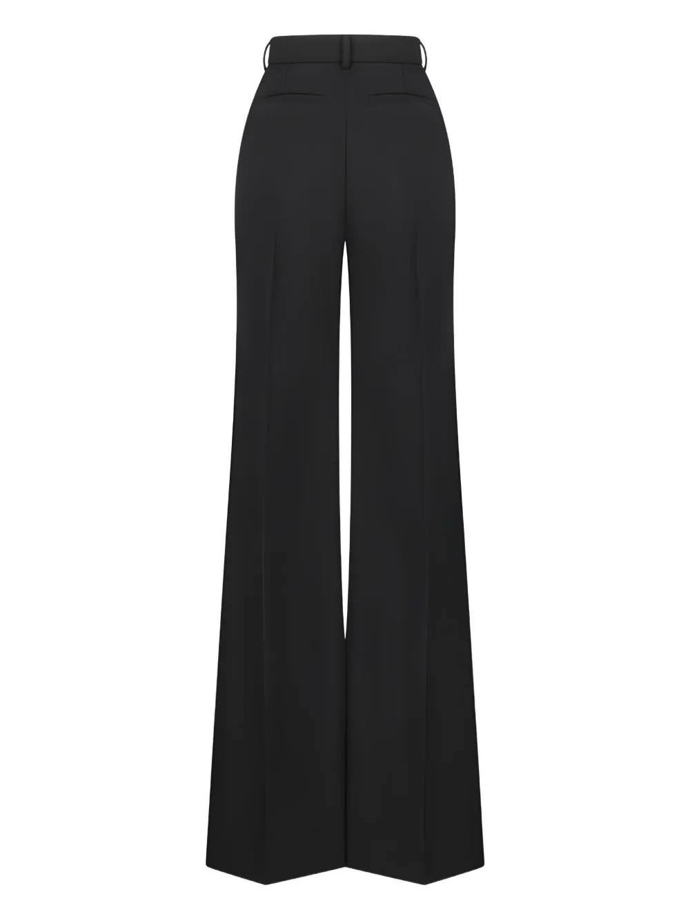 Sportmax high-waist wide-leg trousers - Zwart