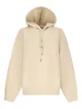 Sportmax drawstring-detail hoodie - Neutrals