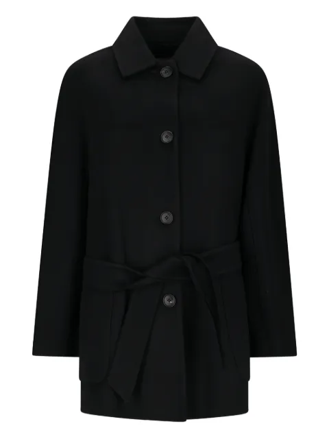 Max Mara Lembi belted buttoned coat