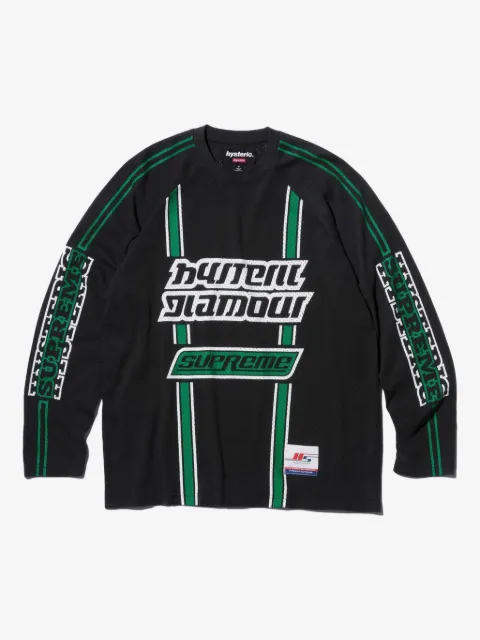 Supreme x Hysteric Glamour logo-print T-shirt