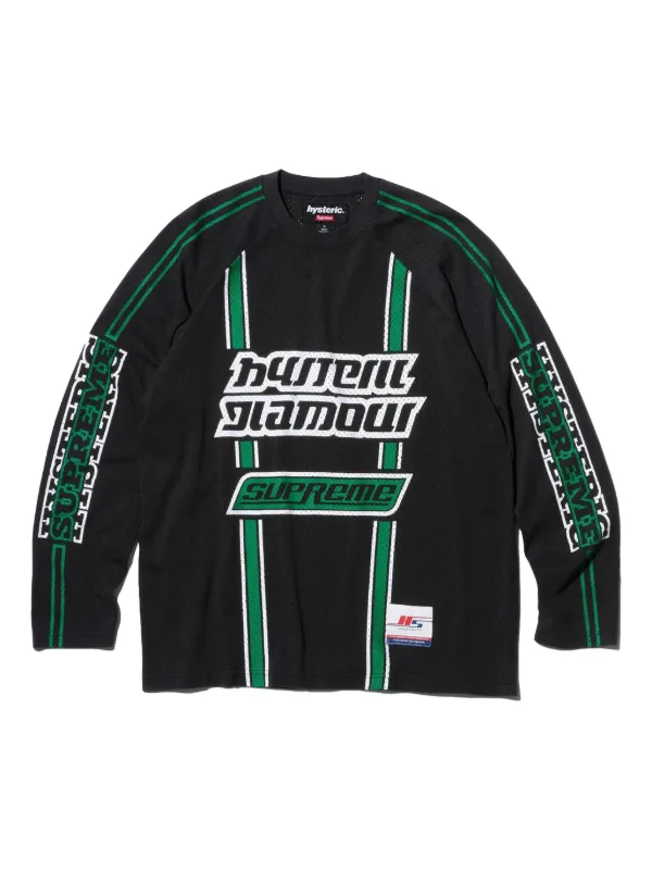 HYSTERIC GLAMOUR X WDS L/S T SHIRT ＸＬ HYSTERIC GLAMOR men's BIG logo short sleeve T-shirt size L