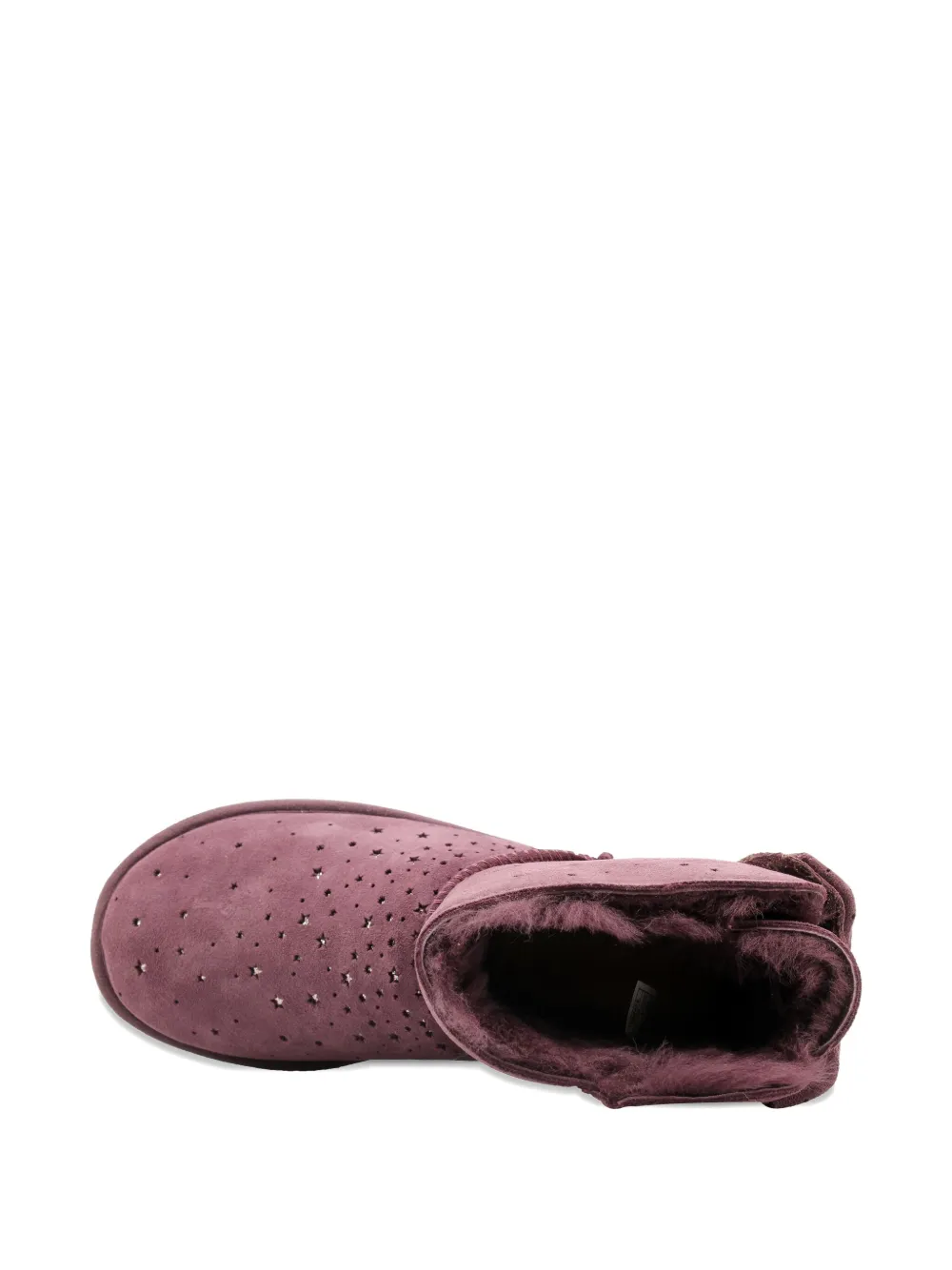 UGG Classic Mini Stargirl Bow Port "Purple" boots