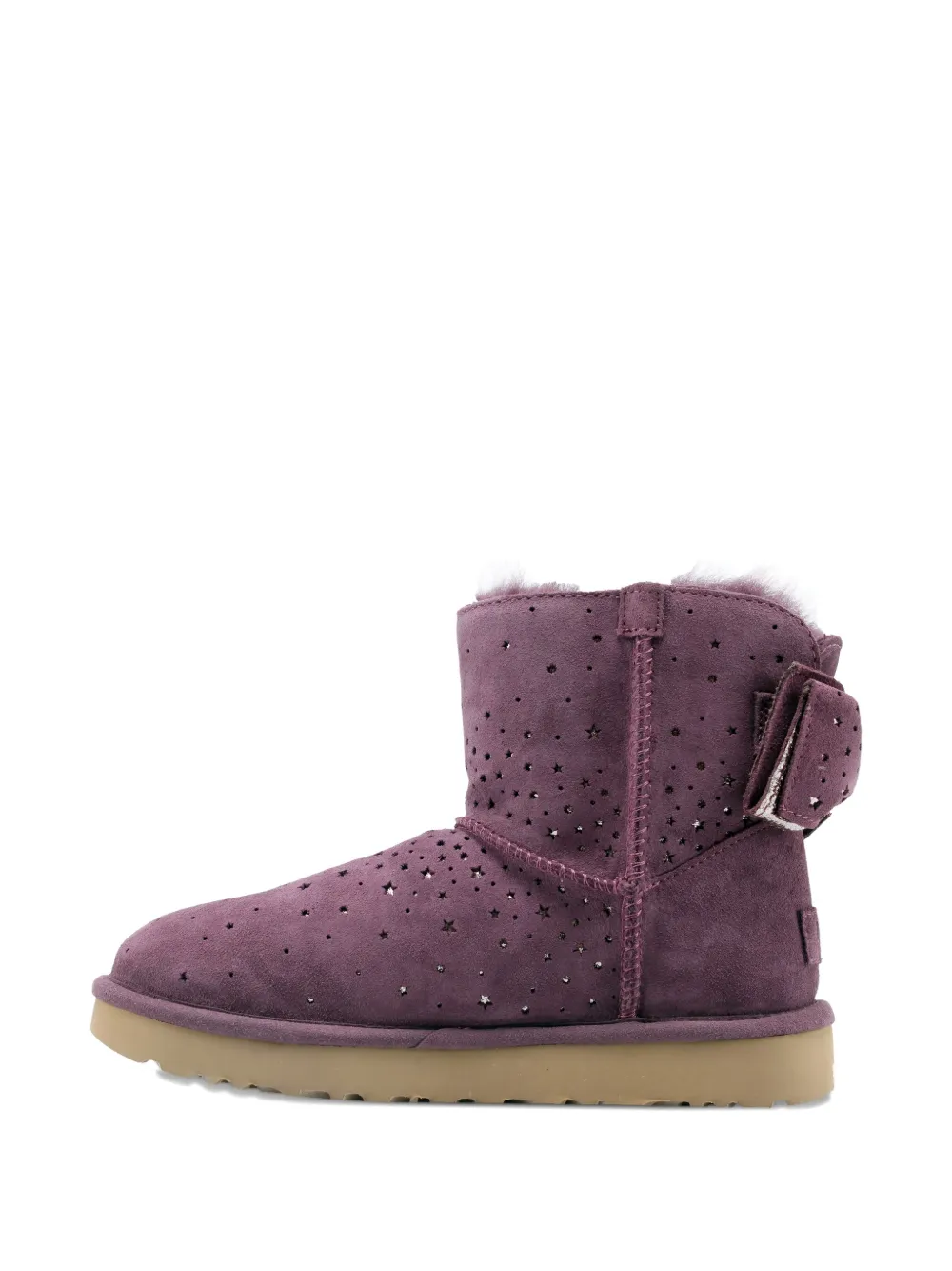 UGG Classic Mini Stargirl Bow Port "Purple" boots
