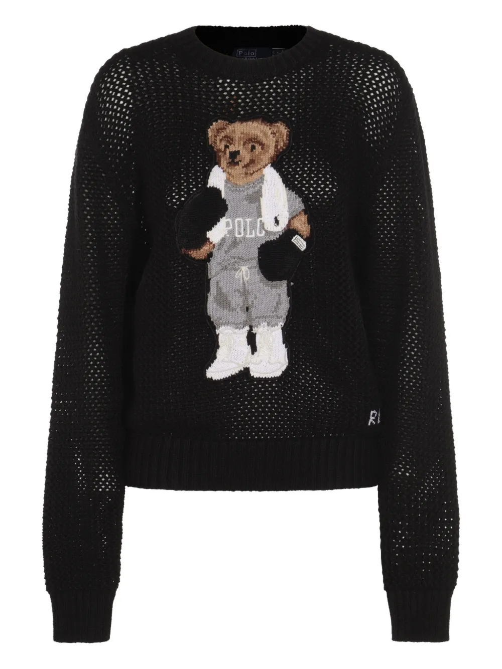 Polo Bear knitted sweater