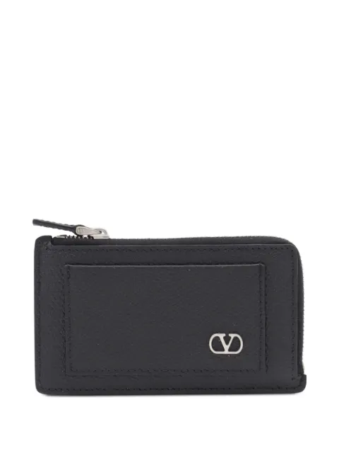 Valentino Garavani VLogo leather cardholder
