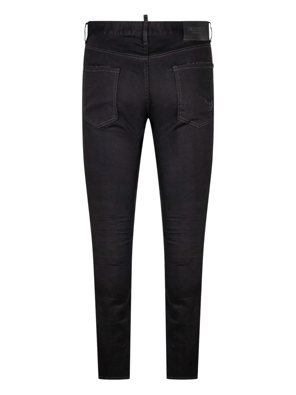 DSQUARED2 Gerafelde jeans Zwart