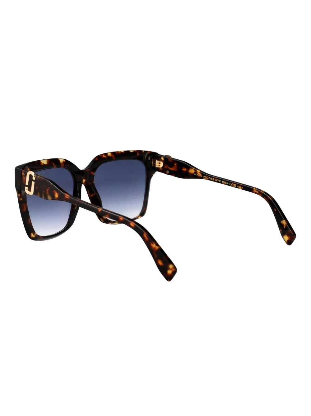 Marc Jacobs Eyewear 764 zonnebril met schilpadschild-design Bruin