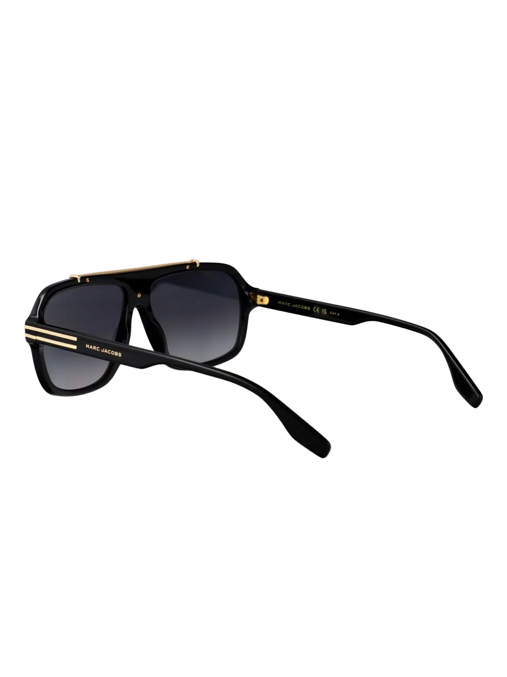 Marc Jacobs Eyewear Zonnebril met vierkant montuur Zwart
