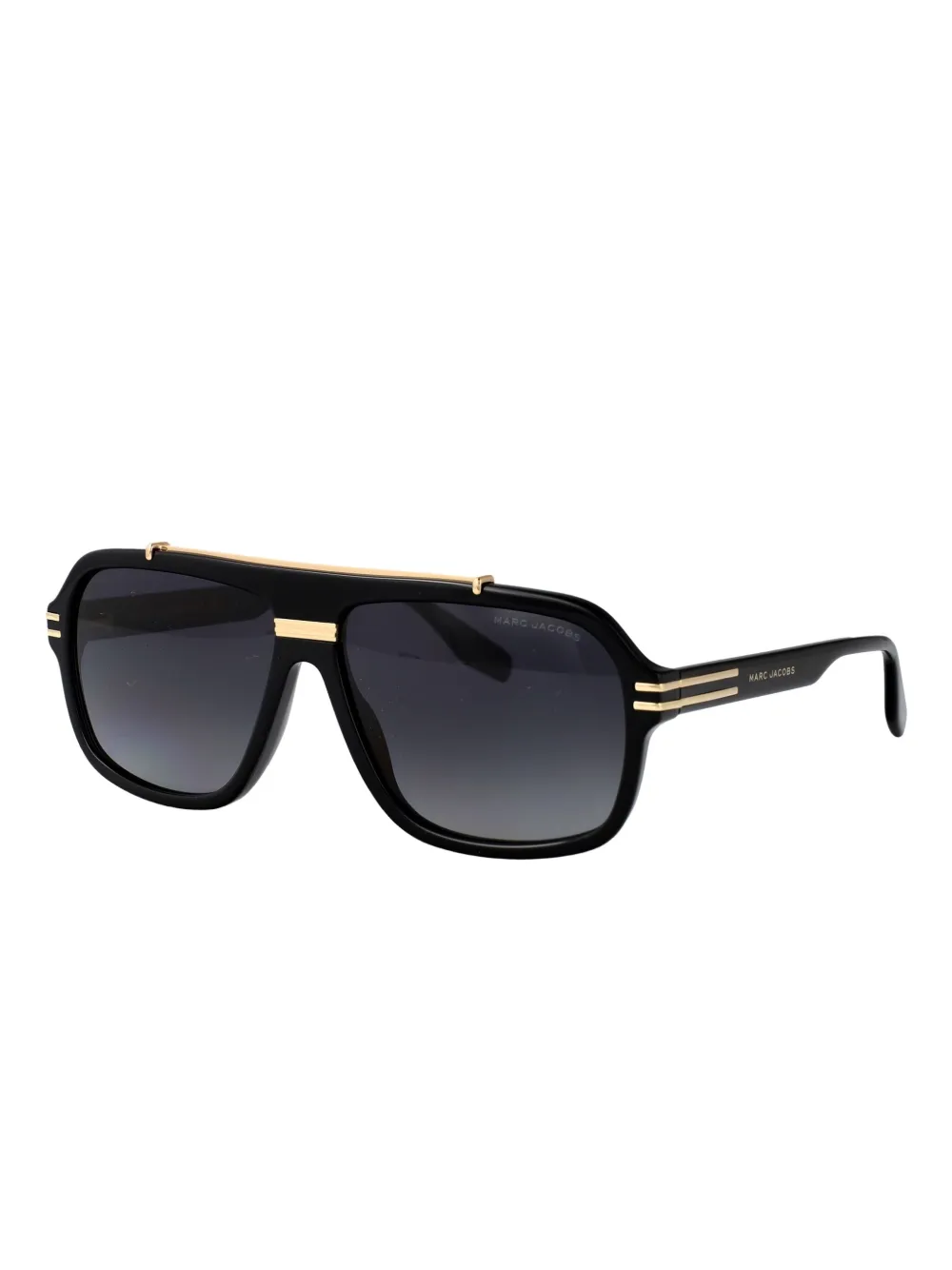 Marc Jacobs Eyewear Zonnebril met vierkant montuur Zwart