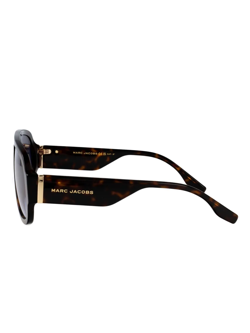 Marc Jacobs Eyewear Zonnebril met piloten montuur Bruin