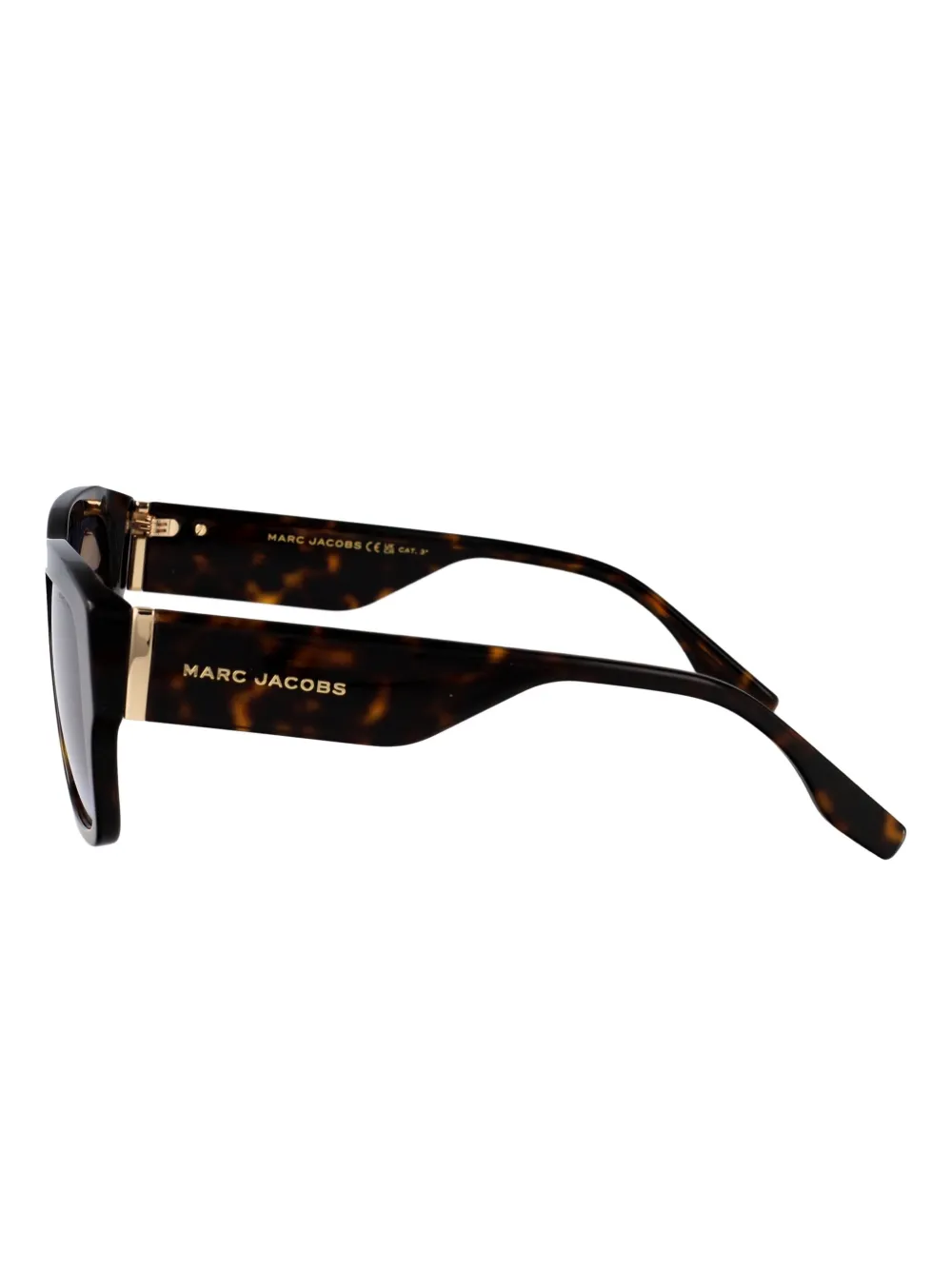 Marc Jacobs Eyewear Zonnebril met vierkant montuur Bruin
