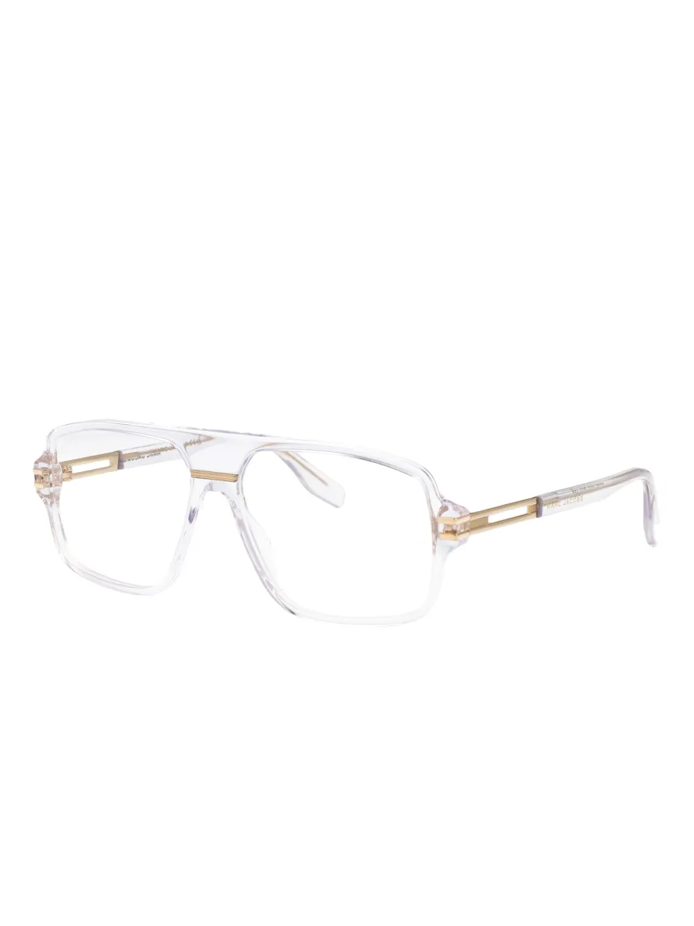 Marc Jacobs Eyewear 844 bril met rechthoekig montuur Wit