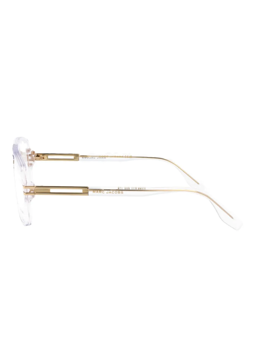 Marc Jacobs Eyewear 844 bril met rechthoekig montuur Wit