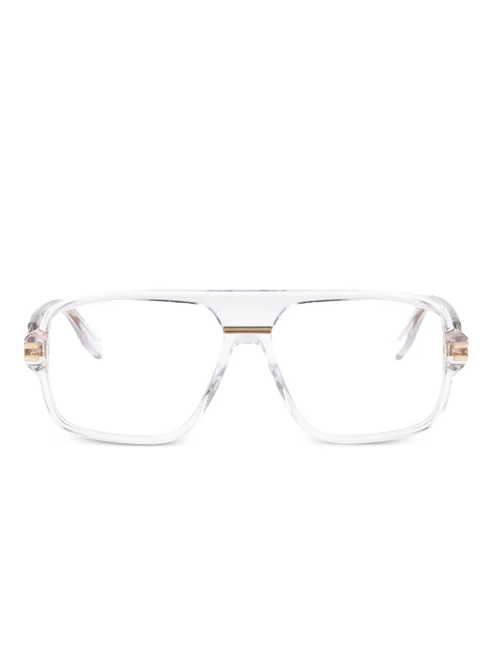 Marc Jacobs Eyewear 844 スクエア 眼鏡フレーム - ホワイト Marc Jacobs Eyewear 844 スクエア 眼鏡フレーム - ホワイト