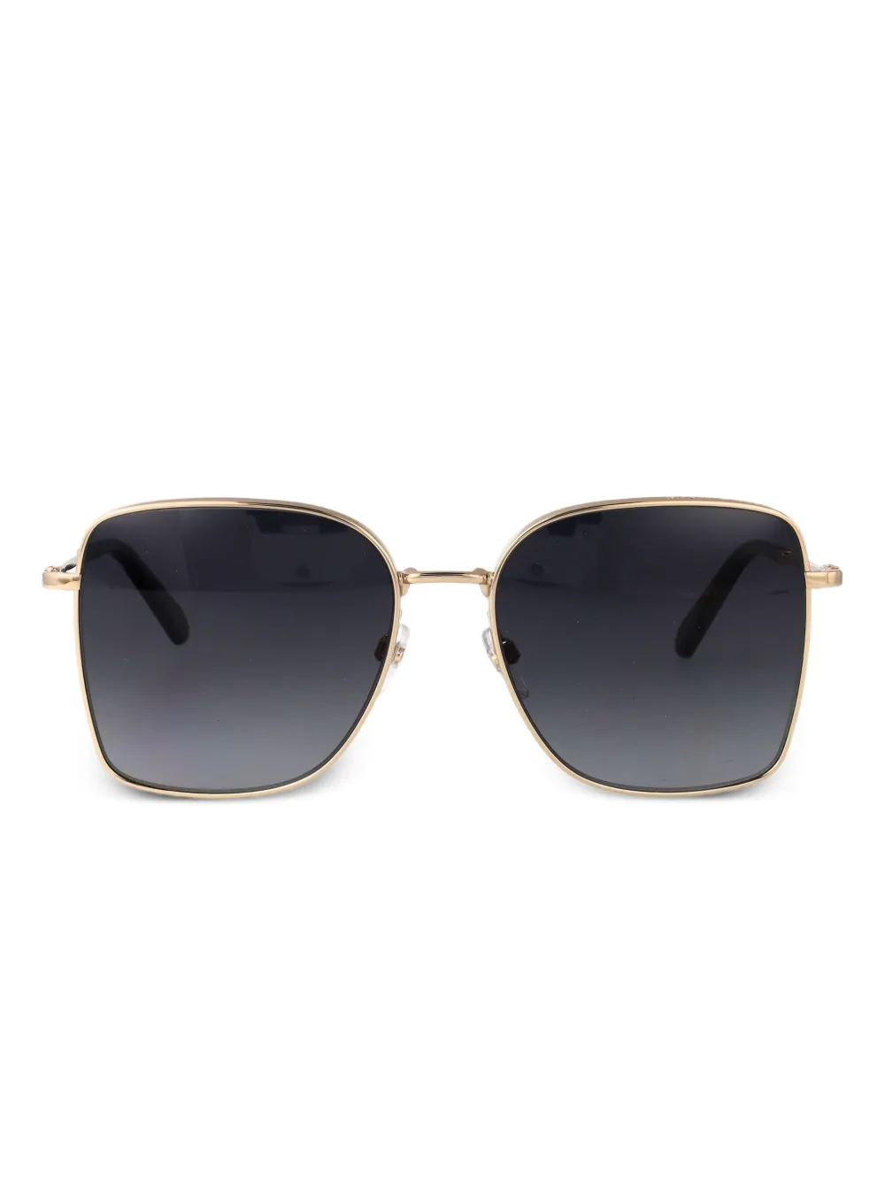 Marc Jacobs Eyewear Zonnebril met vierkant montuur Goud